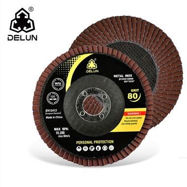 Metall 100 mm uchun alyuminiy oksidi flap disk